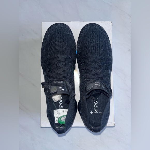 Nike Vapor Max Flyknit 3.0 Triple Black - Picture 7 of 9